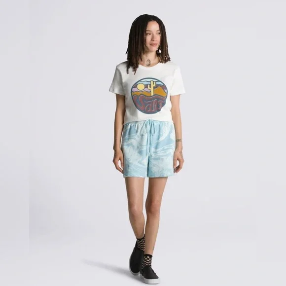 Vans Marble Sweat Shorts, size M, - Picture 2 of 11